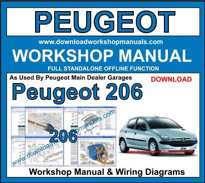Peugeot 206 Workshop Repair Manual Download